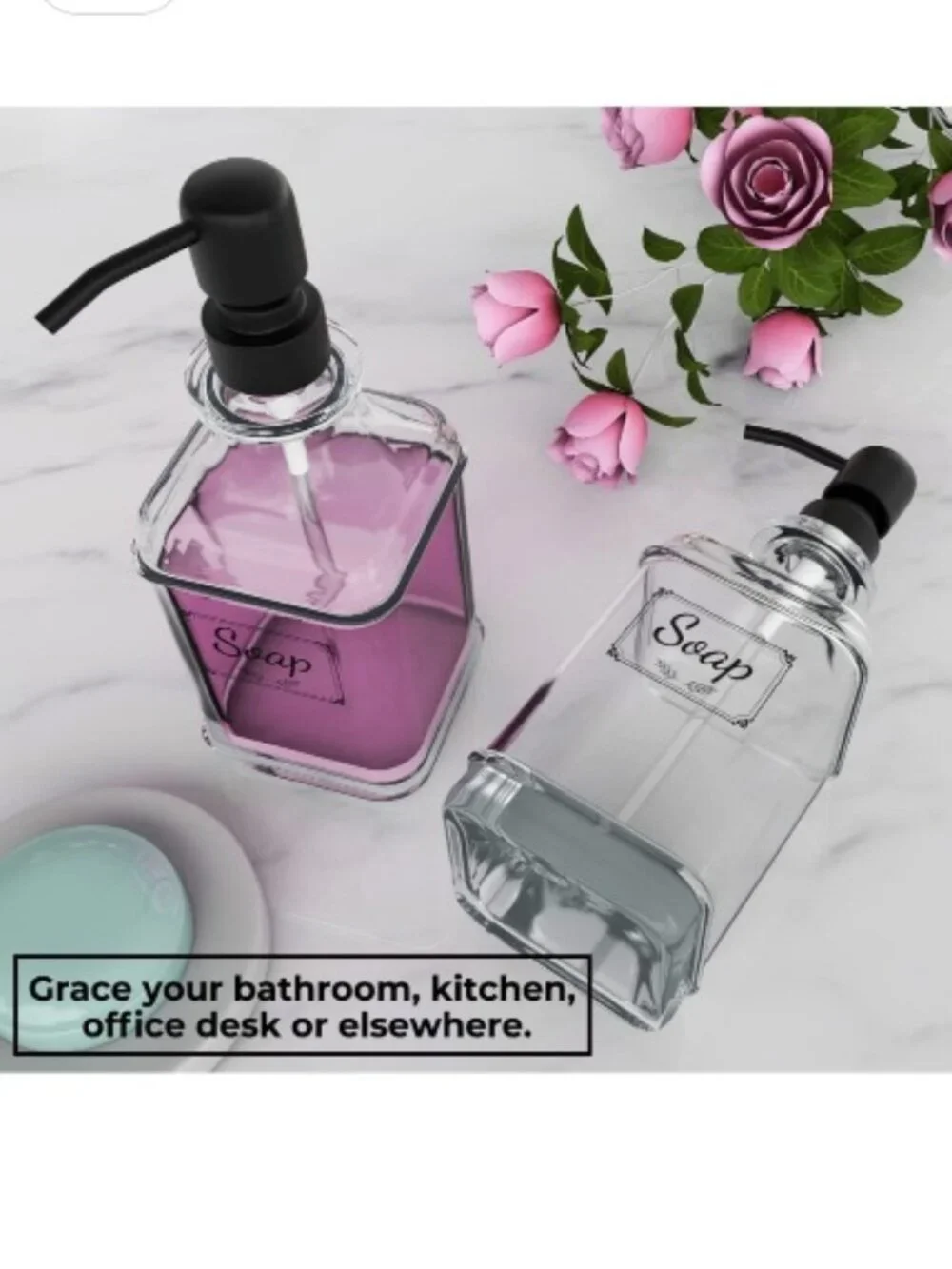 Glass Coffee Syrup Dispensers